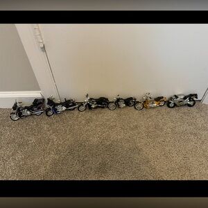 Motorcycles Toys Collectables Model Set